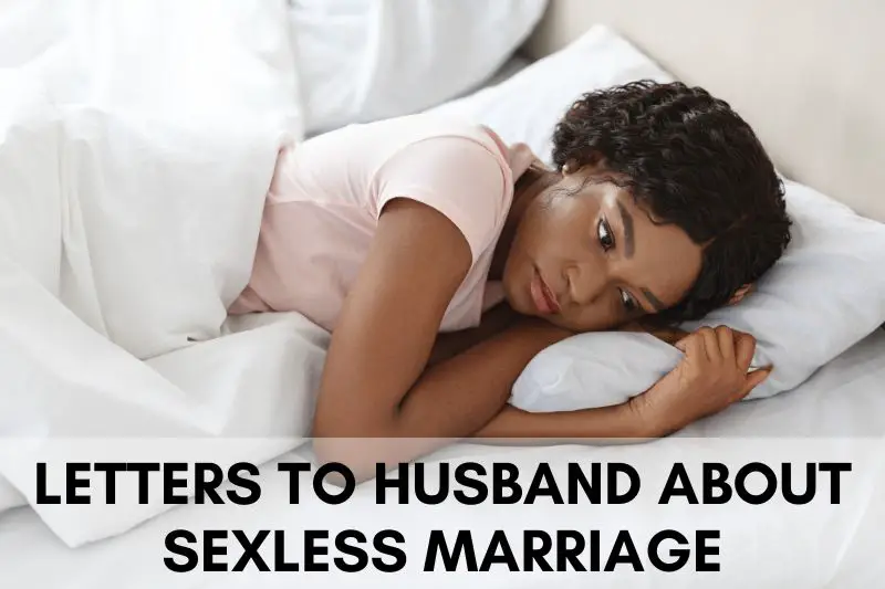 Letter to Husband About Sexless Marriage
