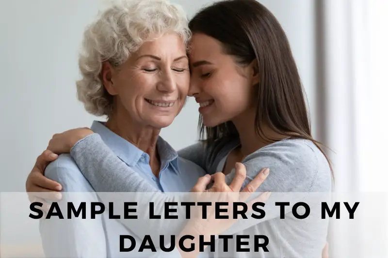 Sample Letters to My Daughter