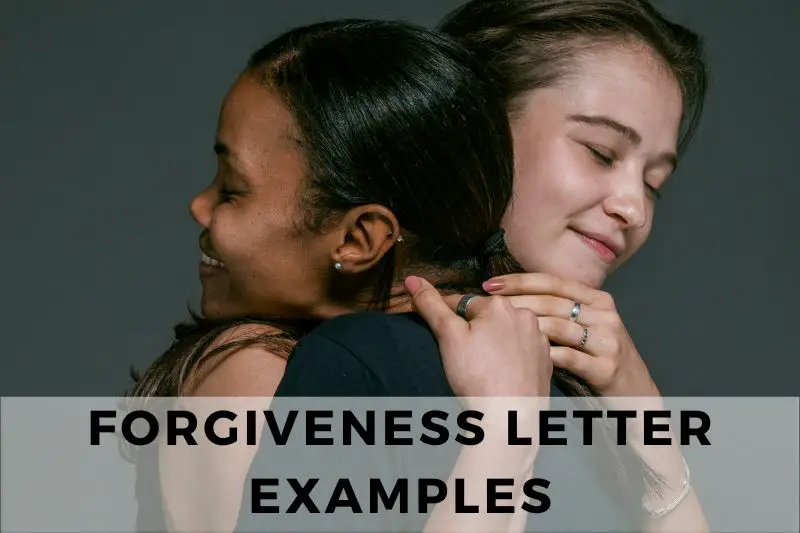 Forgiveness Letter Examples