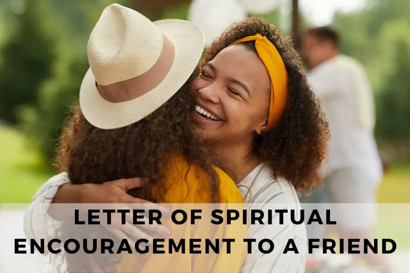 Letter of Spiritual Encouragement to a Friend