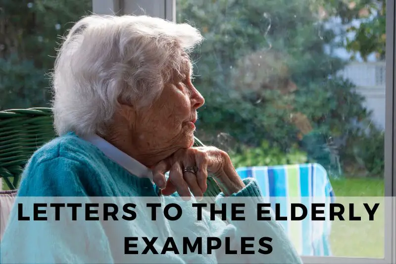 Letters to the Elderly Examples