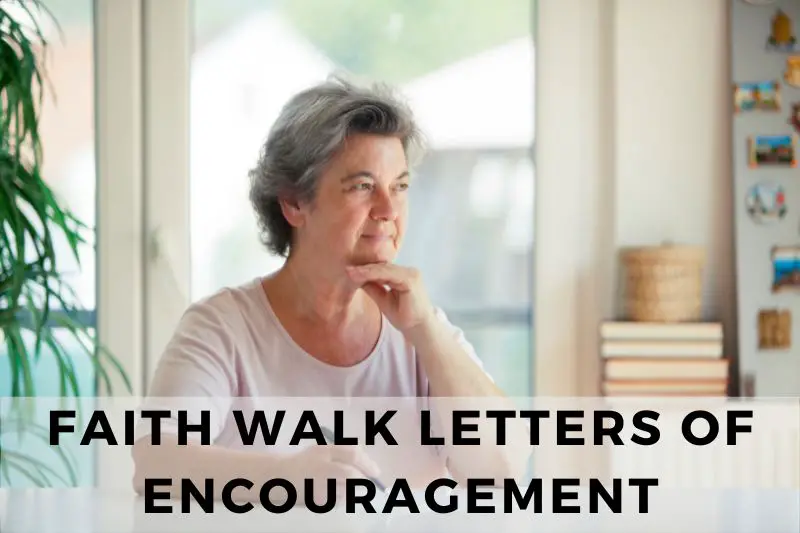 Faith Walk Letters of Encouragement