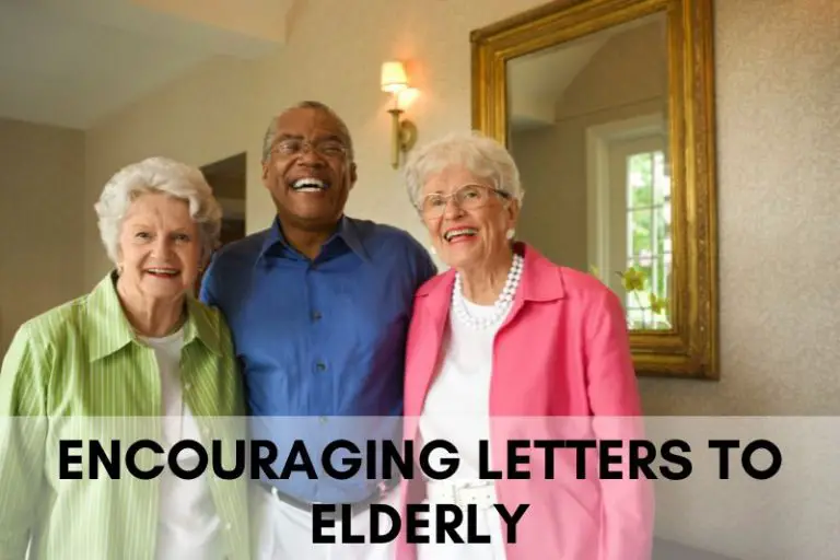 Encouraging Letters to Elderly