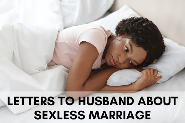 How To Write A Letter to Husband About a Sexless Marriage
