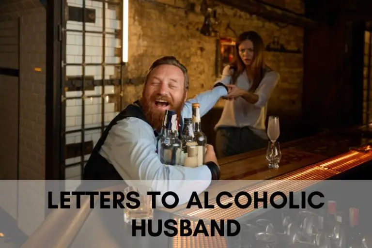 Sample Letters to an Alcoholic Husband