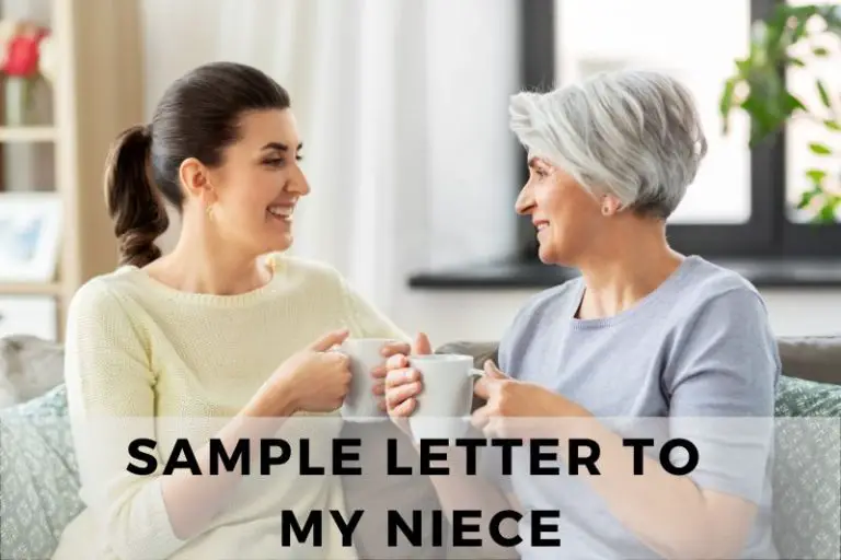 Sample Letters to Your Niece: For Different Occasions