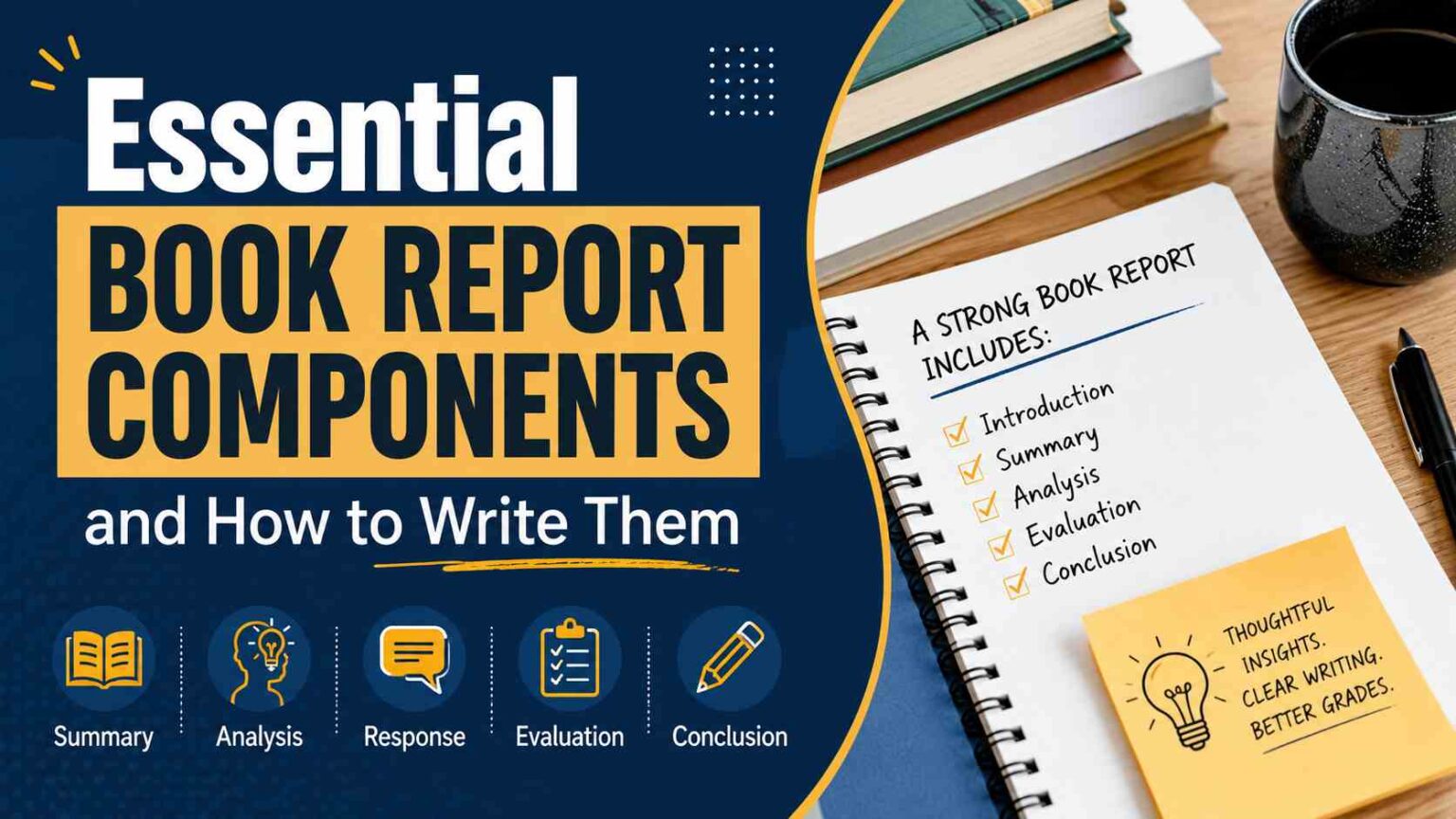 Essential Book Report Components and How to Write Them