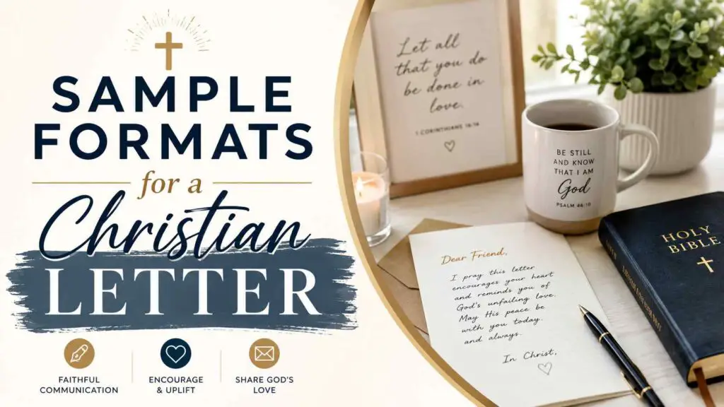 Christian Letter Format