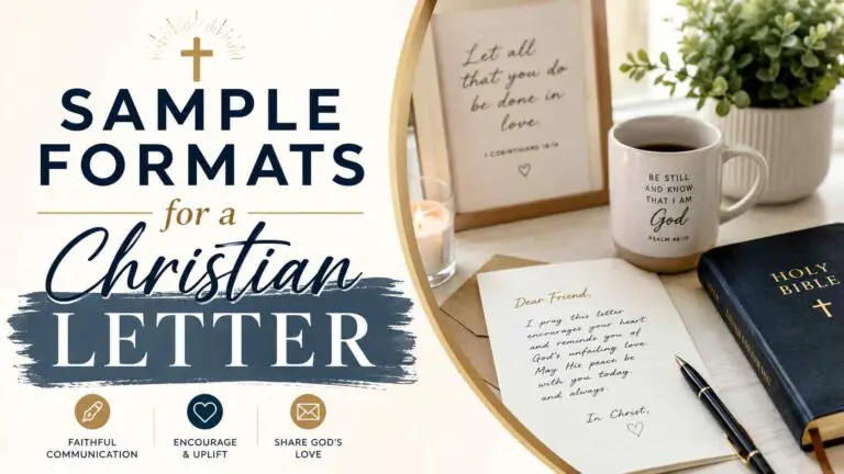 Christian Letter Format