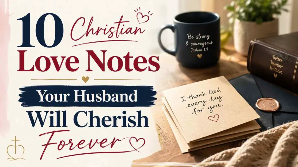 Christian Love Notes To Husband