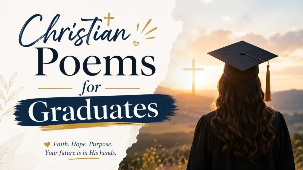 Christian Poem For Graduates