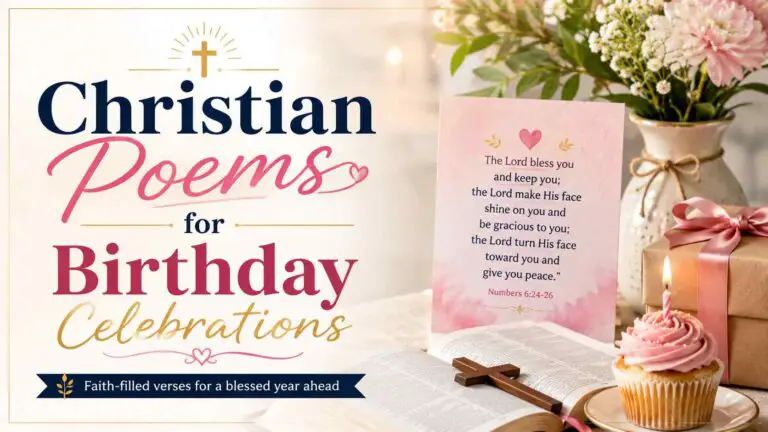 Christian Poems For Birthday