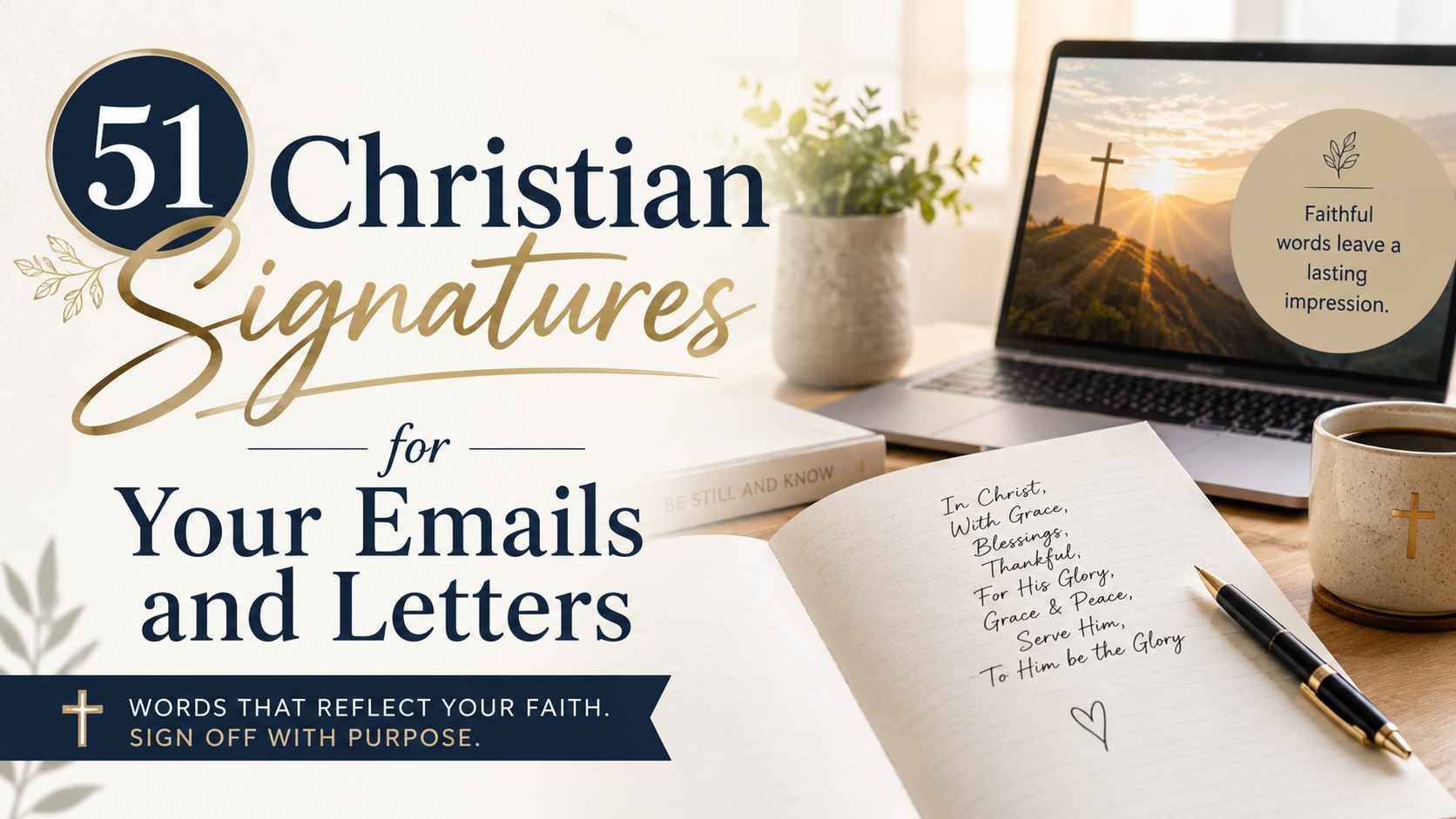 51 Christian Signatures for Your Emails and Letters