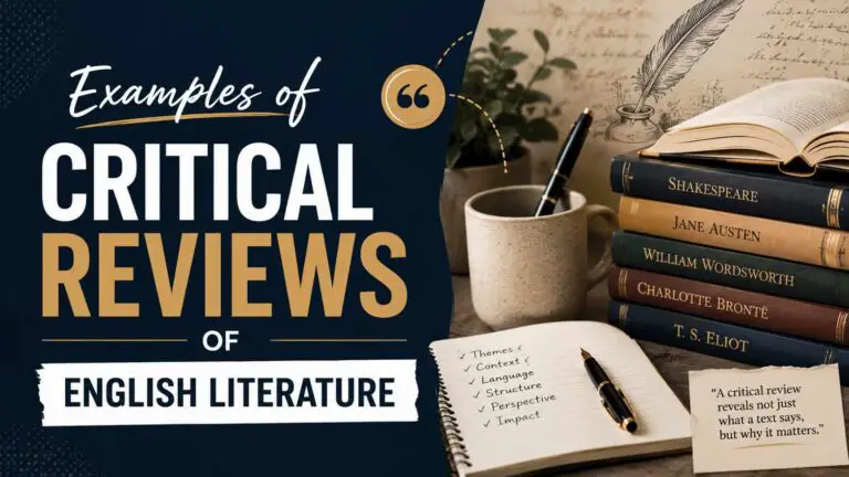 Critical Literature Review Example