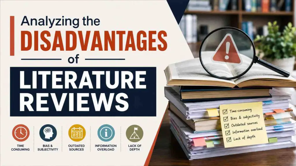 Disadvantages Of Literature Review