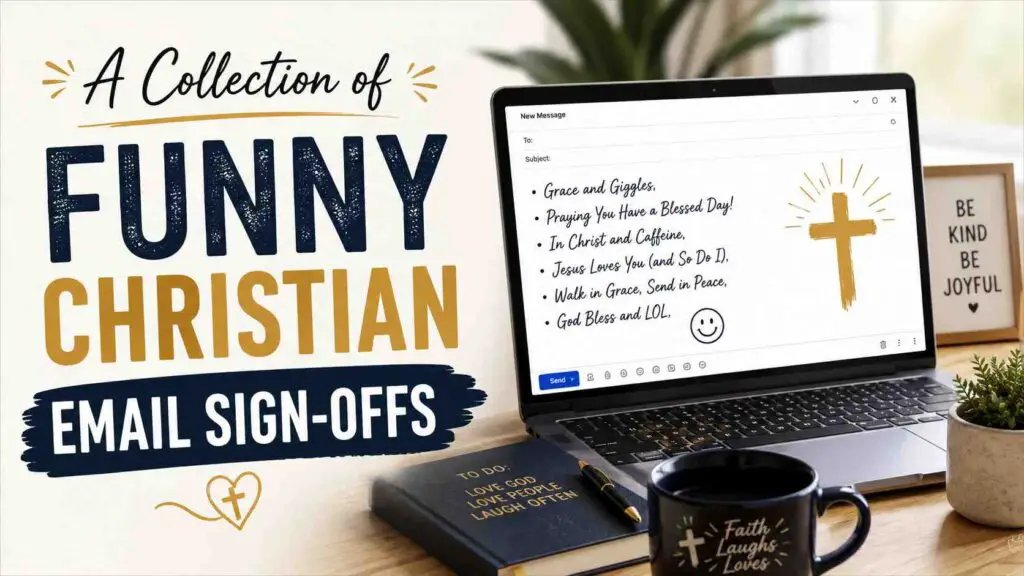 Funny Christian Email Sign Offs