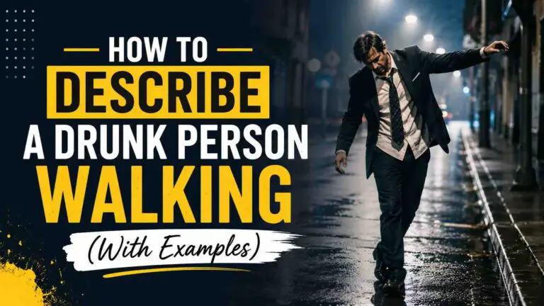 How To Describe A Drunk Person Walking