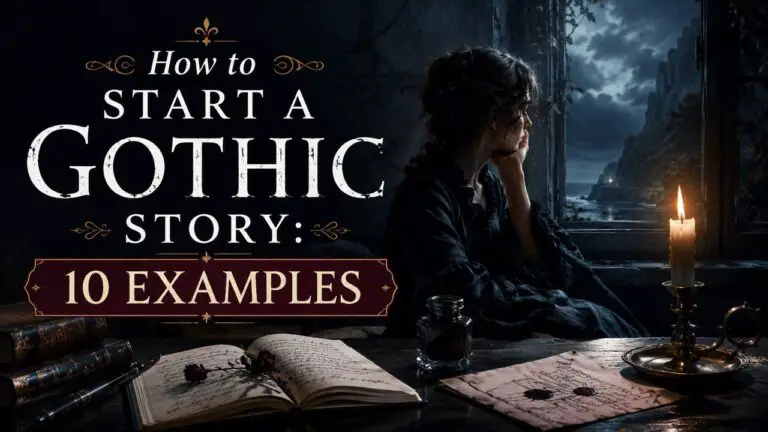How To Start A Gothic Story Example