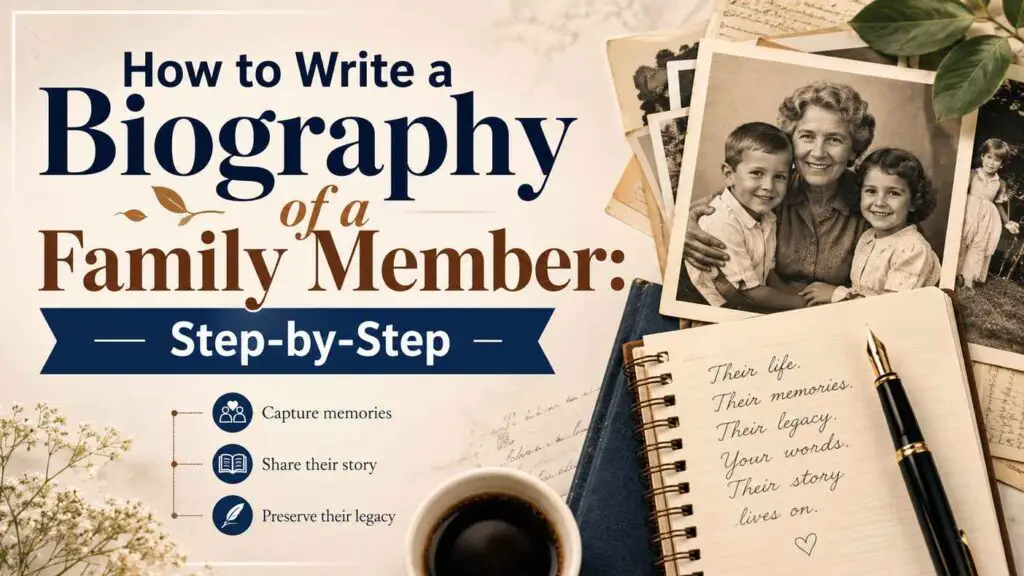How To Write A Biography About A Family Member