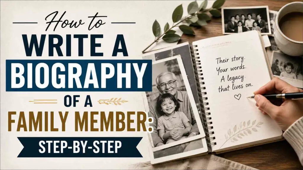 How To Write A Biography Of A Family Member