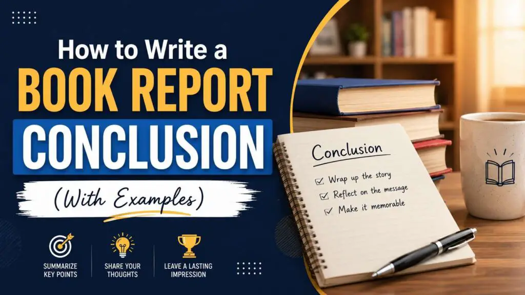 How To Write A Book Report Conclusion