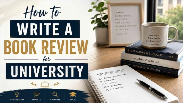 How To Write A Book Review University