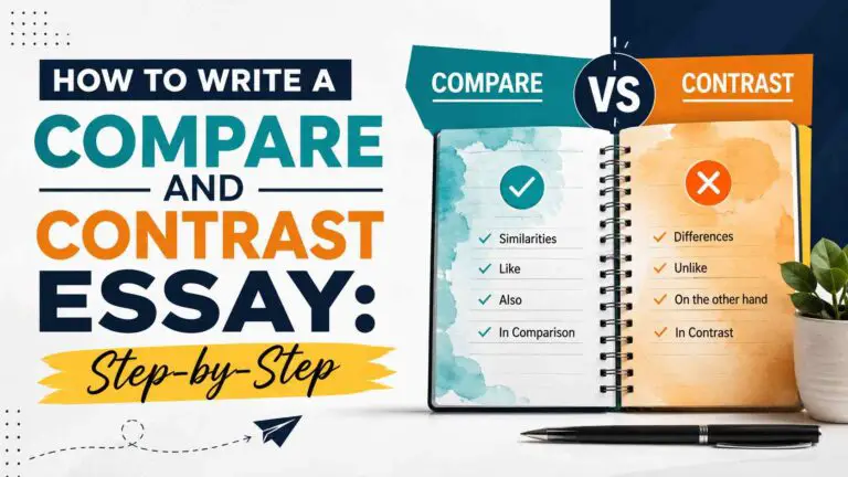 How To Write A Compare And Contrast Essay