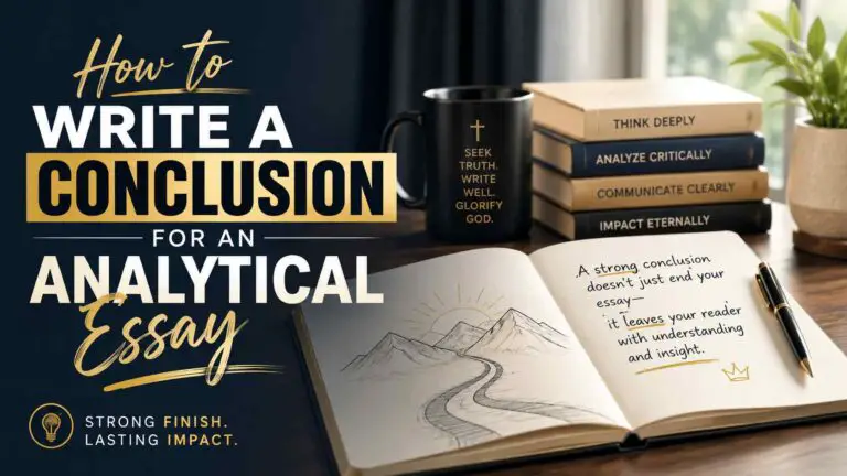 How To Write A Conclusion For An Analytical Essay