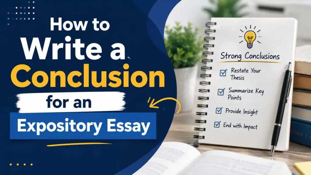 How To Write A Conclusion For An Expository Essay