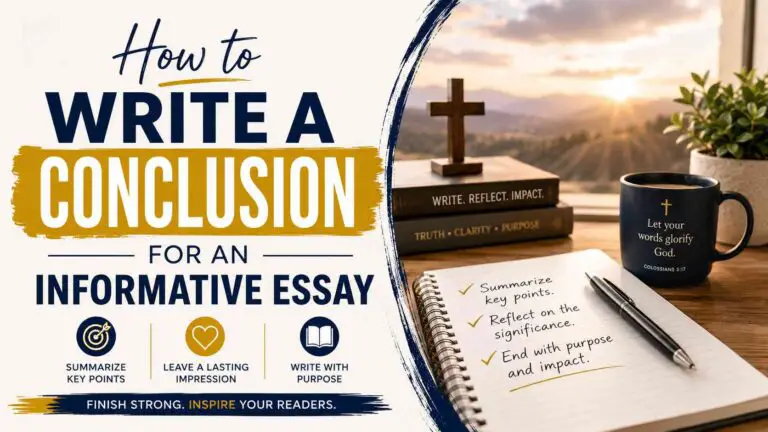 How To Write A Conclusion For An Informative Essay
