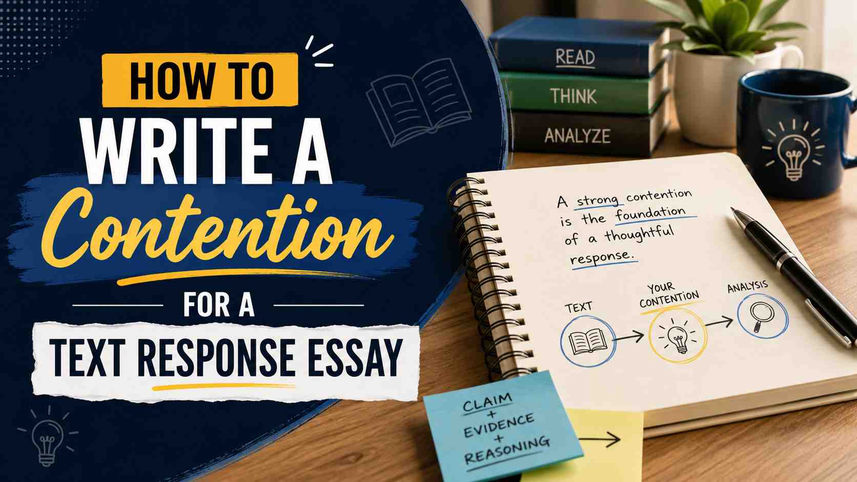 How to Write a Contention for a Text Response Essay