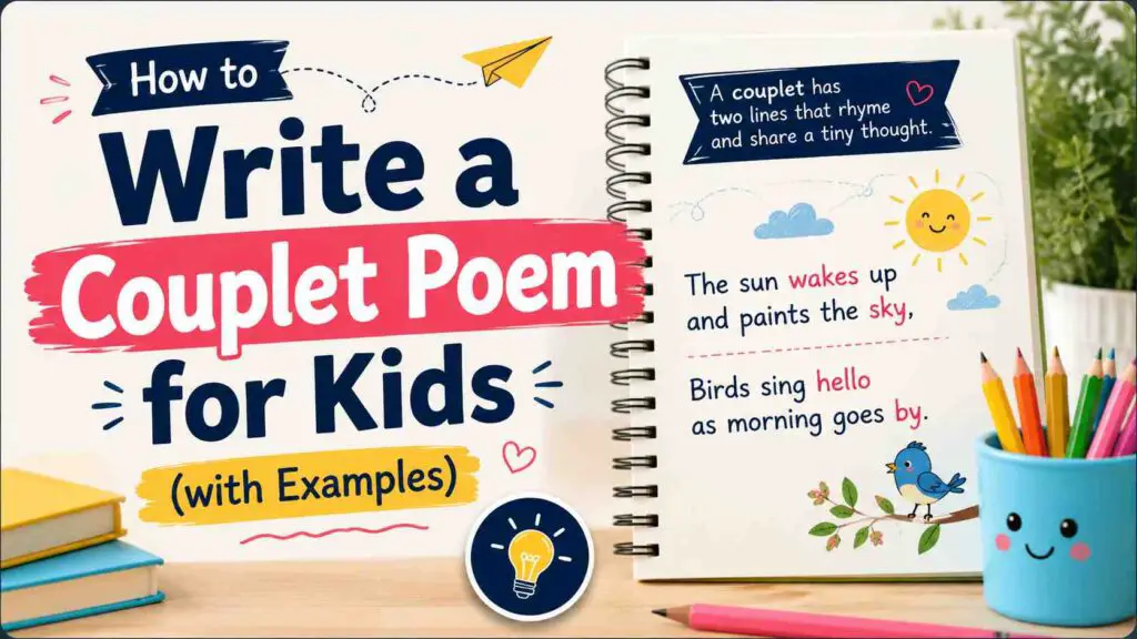 How To Write A Couplet Poem For Kids