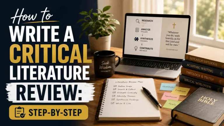 How To Write A Critical Literature Review