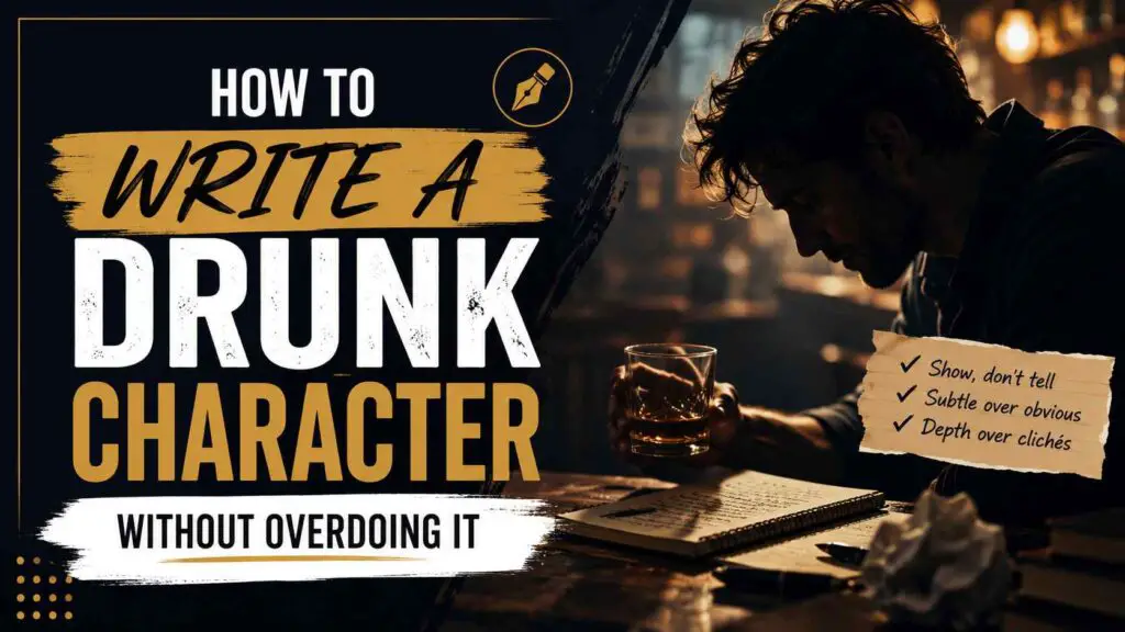 How To Write A Drunk Character