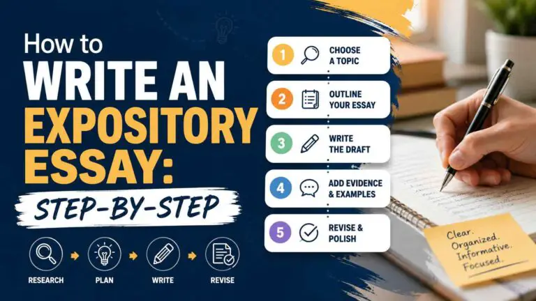 How To Write A Expository Essay