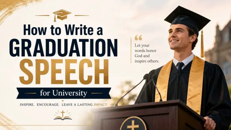 How To Write A Graduation Speech For University