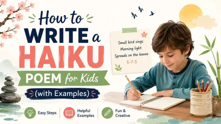 How to Write a Haiku Poem for Kids (with Examples)