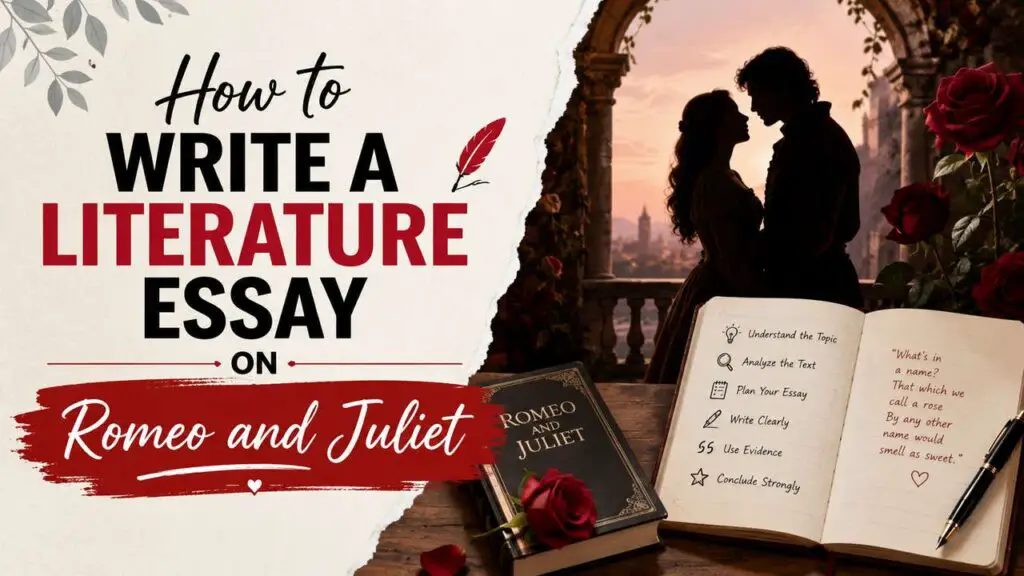 How To Write A Literature Essay On Romeo And Juliet