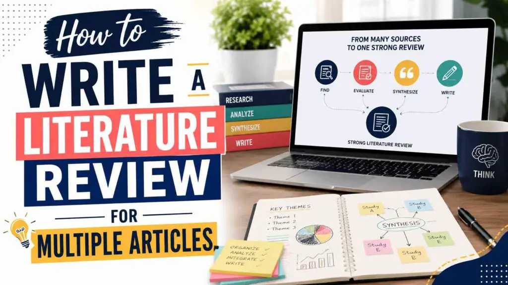 How To Write A Literature Review For Multiple Articles