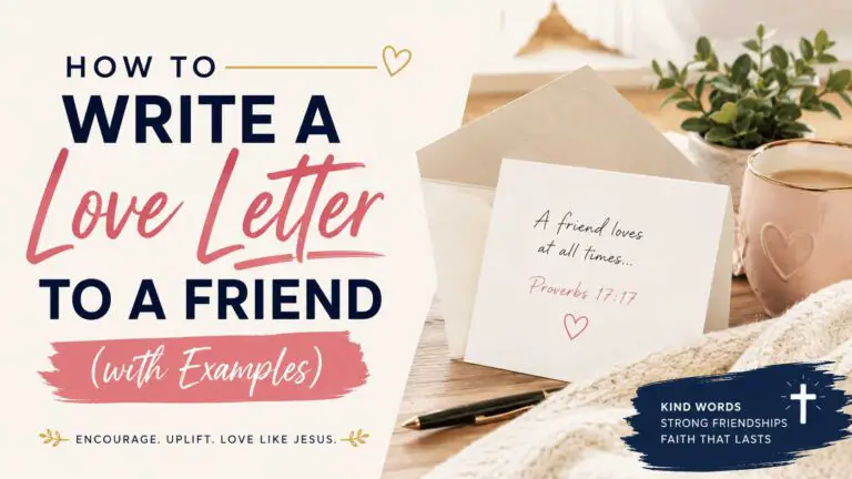 How To Write A Love Letter To A Friend