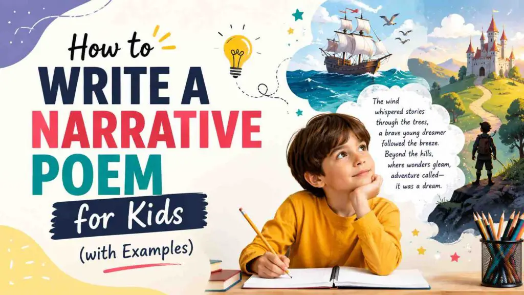 How To Write A Narrative Poem For Kids