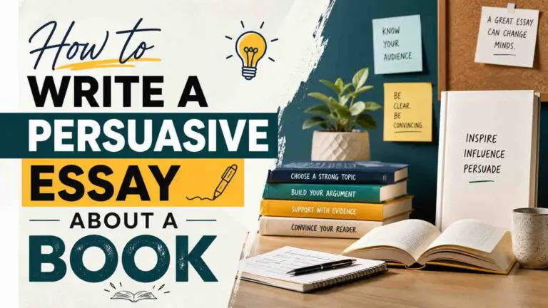 How to Write a Persuasive Essay About a Book