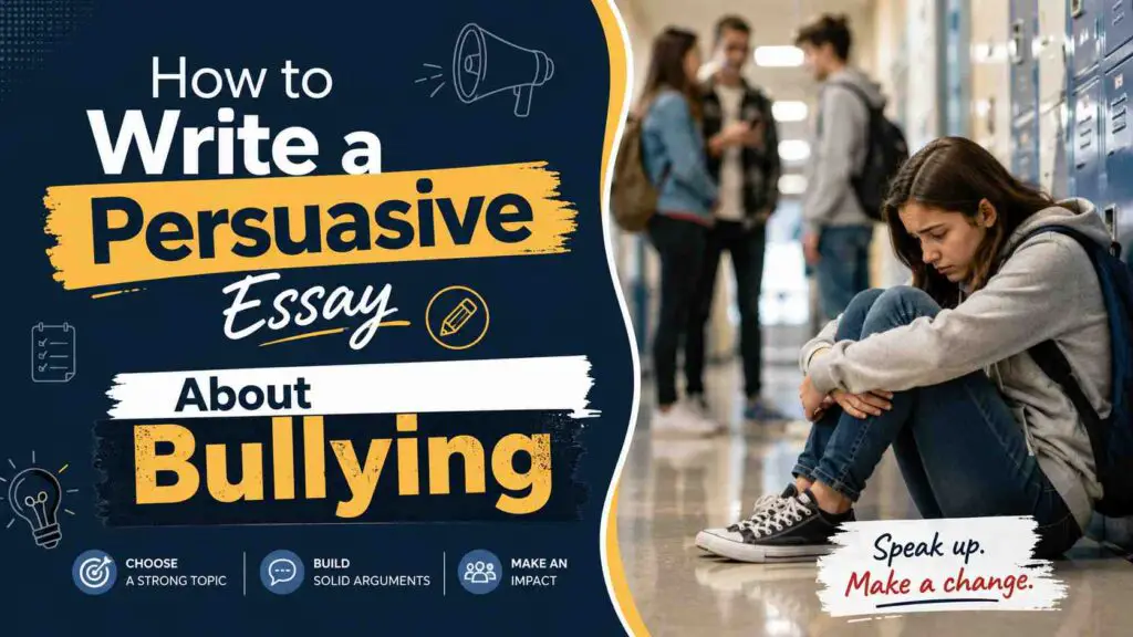 How To Write A Persuasive Essay About Bullying