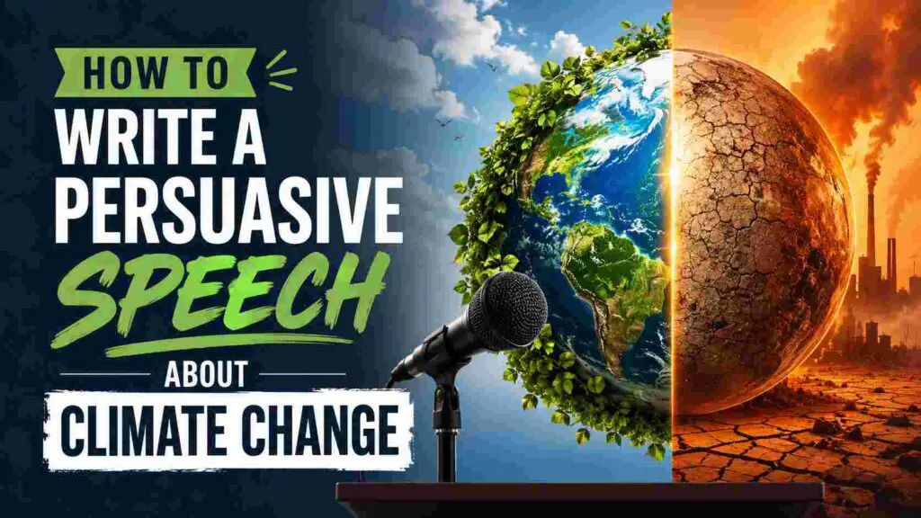 How To Write A Persuasive Speech About Climate Change