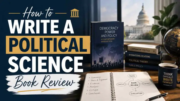 How To Write A Political Science Book Review