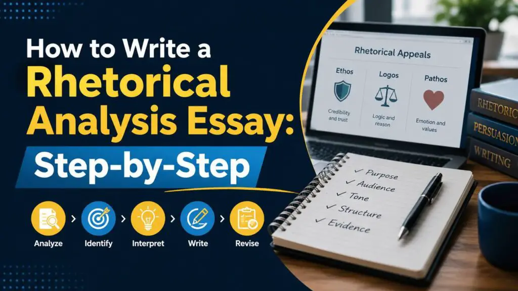 How To Write A Rhetorical Analysis Essay