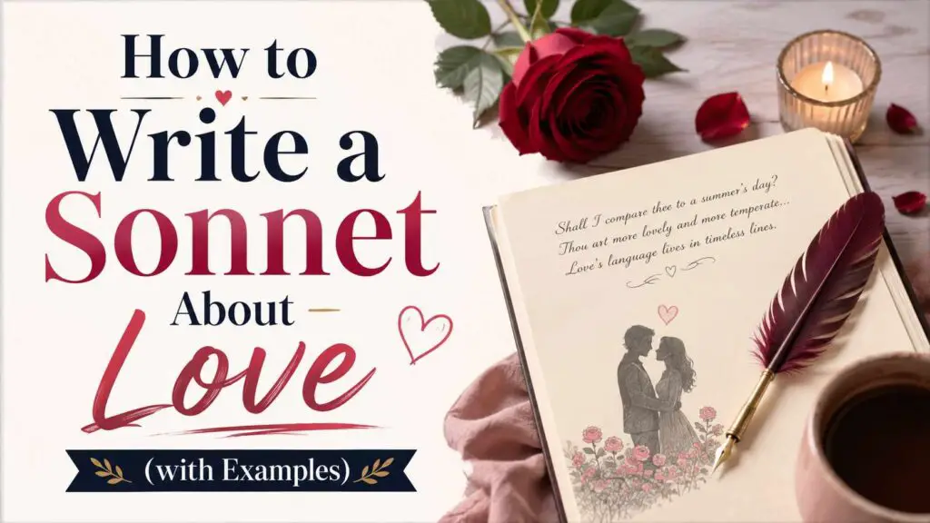 How To Write A Sonnet About Love