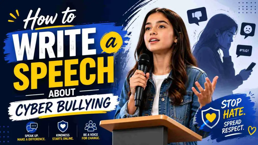 How To Write A Speech About Cyber Bullying