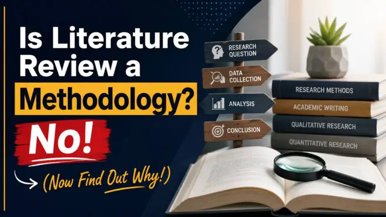 Is Literature Review a Methodology