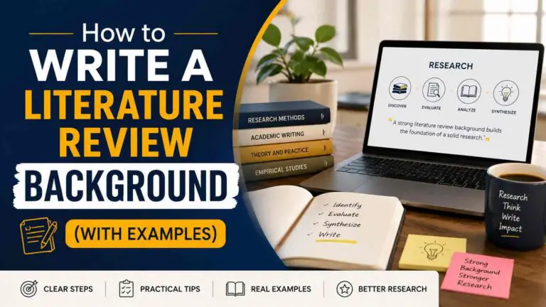 Literature Review Background